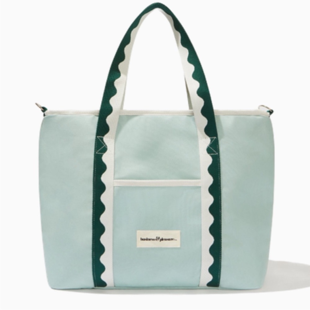 NWT Business & Pleasure THE PREMIUM COOLER TOTE BAG - RIVIE GREEN